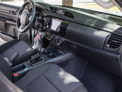 2026 Toyota Hilux 2.4 Litres 4 Cylinders Diesel Engine White Black Pickup Truck GCC Specs