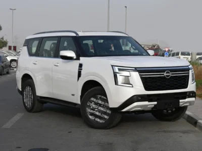 2026 Nissan Patrol LE TYPE 2 3.5 Litres Twin Turbo 6 Cylinders Petrol Engine White Black SUV GCC