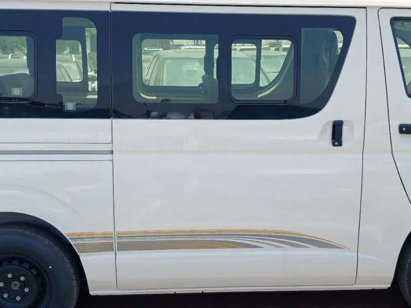 2026 Toyota Hiace 2.5 Litres 4 Cylinders Diesel Engine Manual Passenger White Black Van