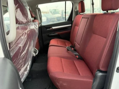 2026 Toyota Hilux GLX-S 2.7 Litres 4 Cylinders Petrol Engine White Maroon Pickup Truck GCC Specs