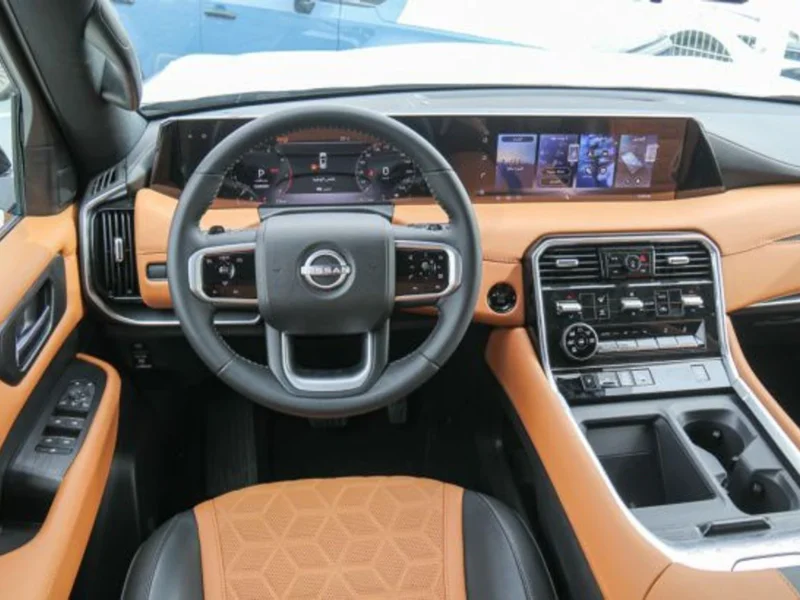 2026 Nissan Patrol SE 3.8 Litres 6 Cylinders Petrol Engine Black Tan SUV GCC Specs Automatic