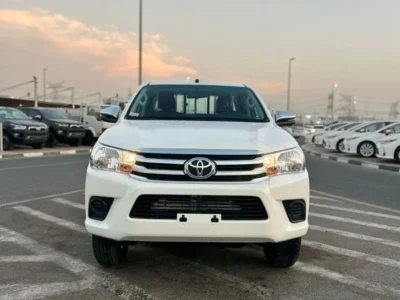 2026 Toyota Hilux 2.7 Litres 4 Cylinders Petrol Engine White Red Pickup Truck GCC Specs