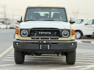 2025 Toyota Land Cruiser 70 LX 2.8 Litres 4 Cylinders Diesel Engine Beige Tan SUV GCC Specs