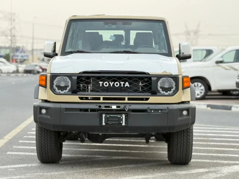 2025 Toyota Land Cruiser 70 LX 2.8 Litres 4 Cylinders Diesel Engine Beige Tan SUV GCC Specs