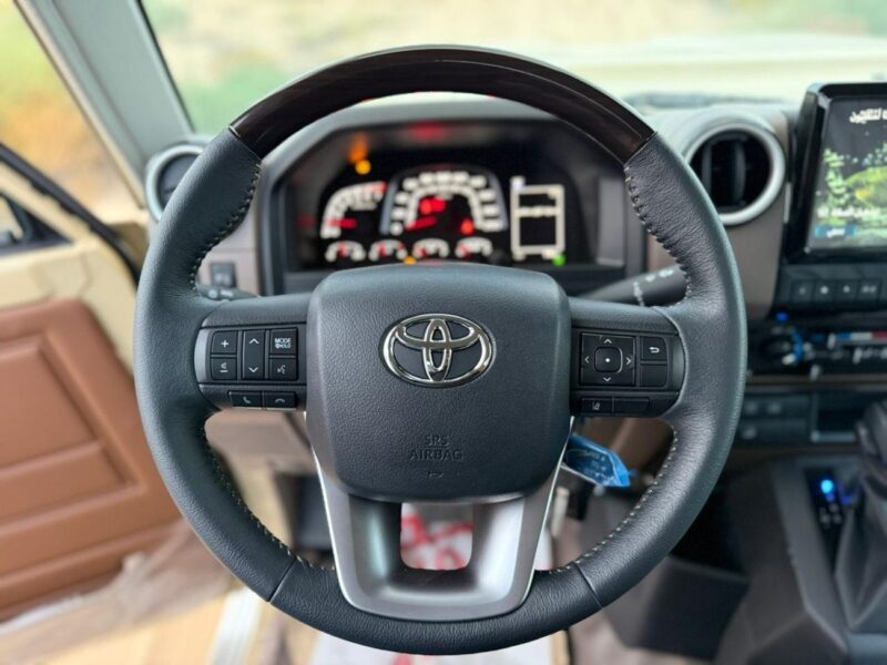 2025 Toyota Land Cruiser Pick Up LC79 4.0L 6 Cylinders Engine Single CAB Beige Brown GCC Specs