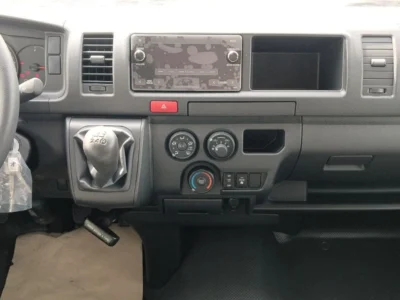 2025 Toyota Hiace Highroof 2.5 Litres 4 Cylinders Diesel Engine MT 16-Seat White Black Van
