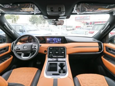 2026 Nissan Patrol SE 3.8 Litres 6 Cylinders Petrol Engine Black Tan SUV GCC Specs Automatic