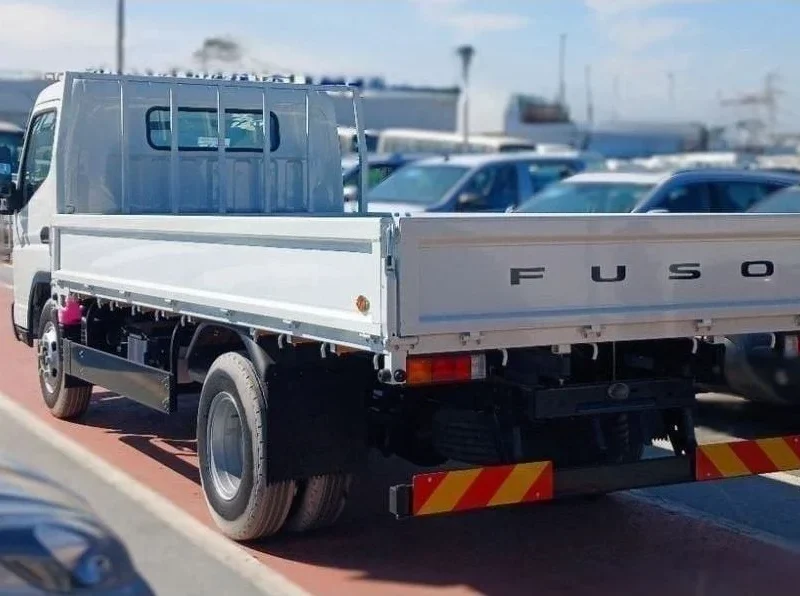 2025 Mitsubishi Canter Cargo Body 4.2L 6 Cylinders Diesel Engine MT White Black Truck GCC