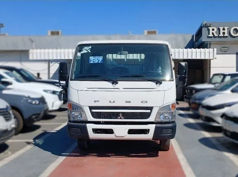 2025 Mitsubishi Canter Cargo Body 4.2L 6 Cylinders Diesel Engine MT White Black Truck GCC