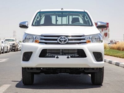 2026 Toyota Hilux 2.4 Litres 4 Cylinders Diesel Engine White Black Pickup Truck GCC Specs