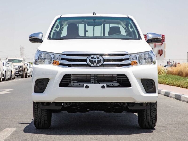 2026 Toyota Hilux 2.4 Litres 4 Cylinders Diesel Engine White Black Pickup Truck GCC Specs