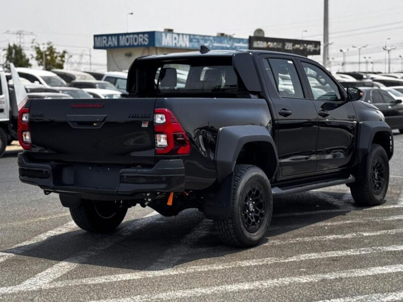 2025 Toyota Hilux GR Sport 2.8 Litres 4 Cylinders Diesel Engine Black Pickup Truck Automatic