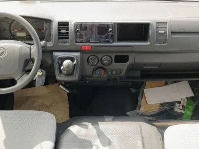 2025 Toyota Hiace GL Highroof 2.5 Litres 4 Cylinders Diesel Engine MT White Grey Van