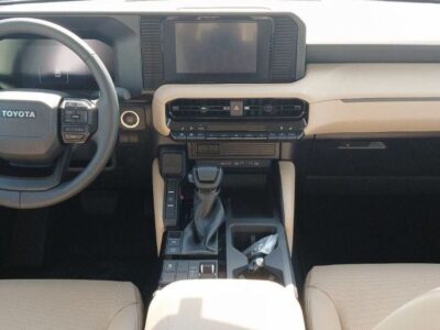 2025 Toyota Prado TX 2.7 Litres 4 Cylinders Petrol Engine Black Beige SUV Automatic