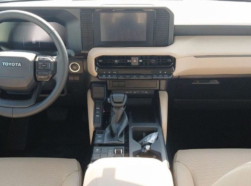 2025 Toyota Prado TX 2.7 Litres 4 Cylinders Petrol Engine Black Beige SUV Automatic