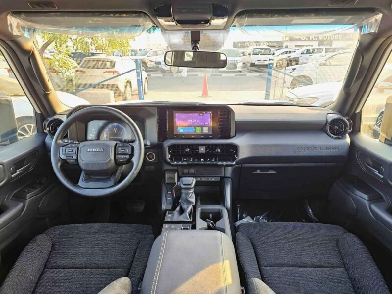 2024 Toyota Prado LC250 URBAN 2.4 Litres V4 PETROL Engine White Grey SUV GCC