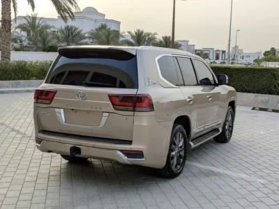 2011 Toyota Land Cruiser GXR Facelifted To 2025 8 Cylinders Petrol Engine Gold Beige SUV GCC