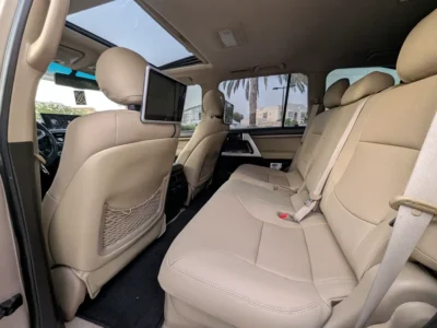 2011 Toyota Land Cruiser GXR Facelifted To 2025 8 Cylinders Petrol Engine Gold Beige SUV GCC