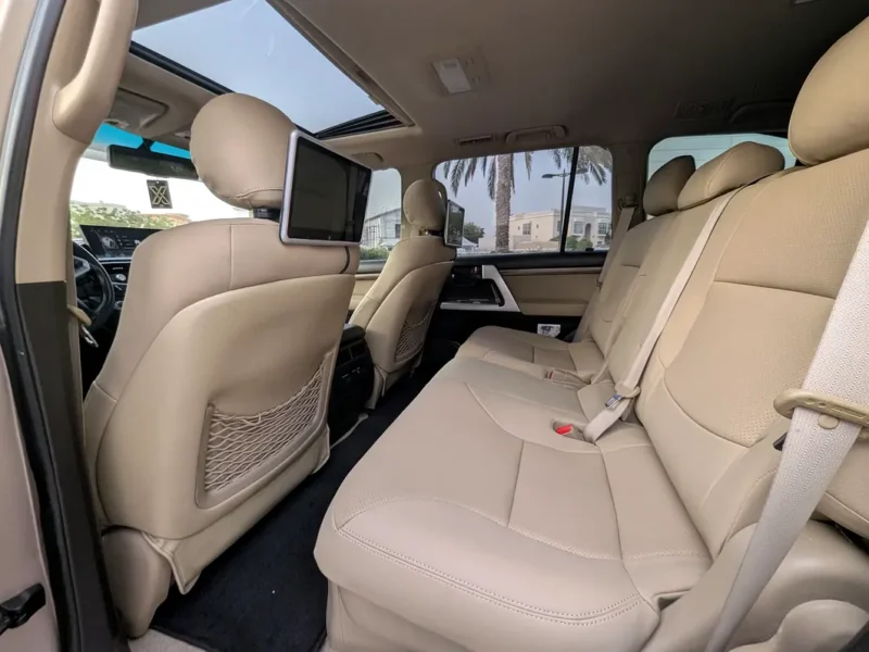 2011 Toyota Land Cruiser GXR Facelifted To 2025 8 Cylinders Petrol Engine Gold Beige SUV GCC