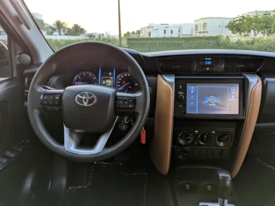 2023 Toyota Fortuner 4 Cylinders Diesel Engine Black Brown Reliable Family SUV GCC Specs