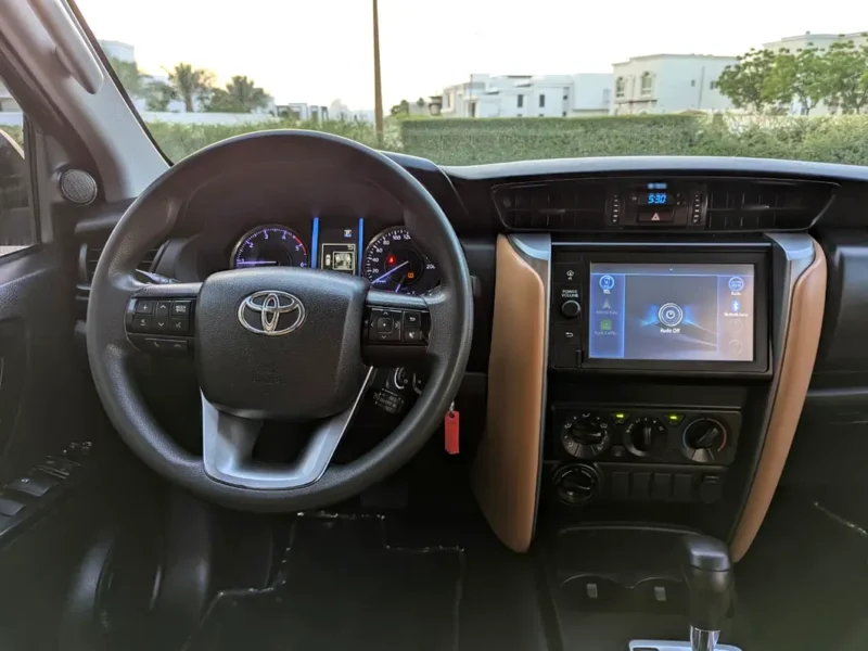 2023 Toyota Fortuner 4 Cylinders Diesel Engine Black Brown Reliable Family SUV GCC Specs