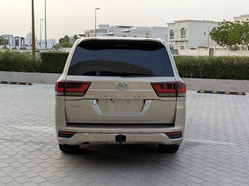 2011 Toyota Land Cruiser GXR Facelifted To 2025 8 Cylinders Petrol Engine Gold Beige SUV GCC