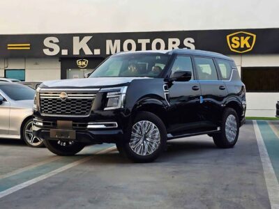 2026 Nissan Patrol SE PLATINUM 3.8-liter V6 Petrol Engine Black Tan SUV GCC Specs