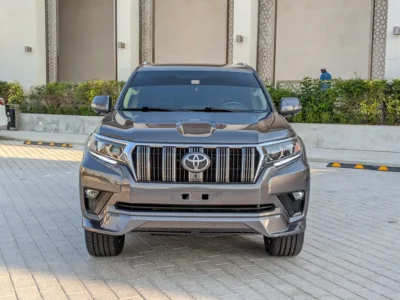 2014 TOYOTA PRADO FACELIFTED 2023 2.7 Litres V4 Petrol Engine Grey Brown SUV GCC Specs