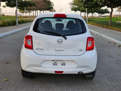2020 Nissan Micra S 4 Cylinders Petrol Engine White Black Hatchback GCC Specs Automatic