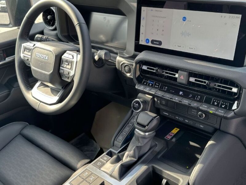 2026 Toyota Prado LUXURY 2.4 Litres V4 PETROL Engine Black SUV GCC Full Option