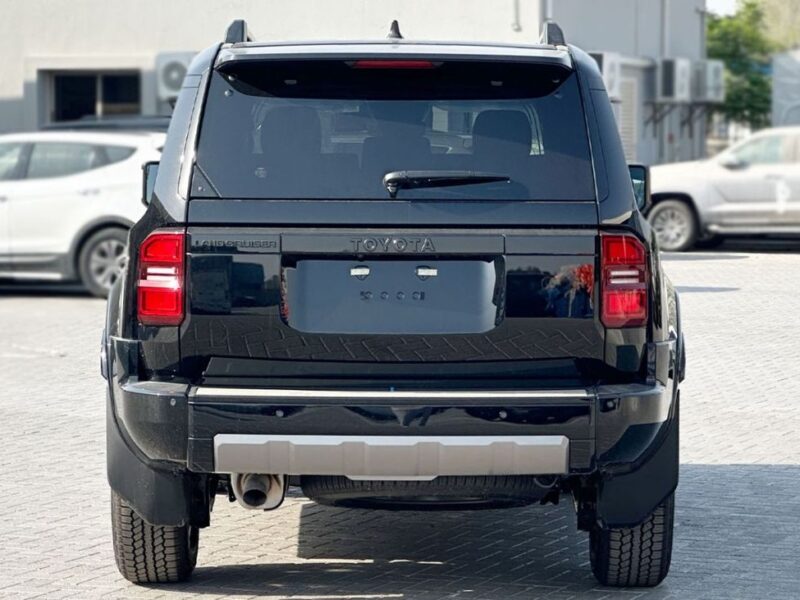 2026 Toyota Prado LUXURY 2.4 Litres V4 PETROL Engine Black SUV GCC Full Option