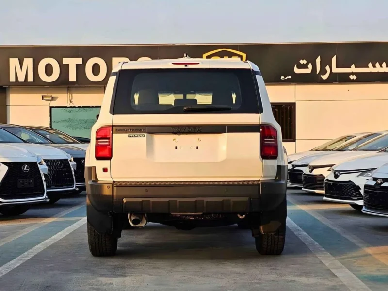 2024 Toyota Prado LC250 URBAN 2.4 Litres V4 PETROL Engine White Grey SUV GCC