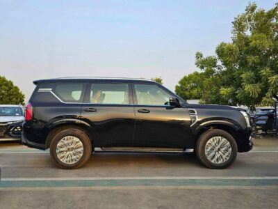 2026 Nissan Patrol SE PLATINUM 3.8-liter V6 Petrol Engine Black Tan SUV GCC Specs