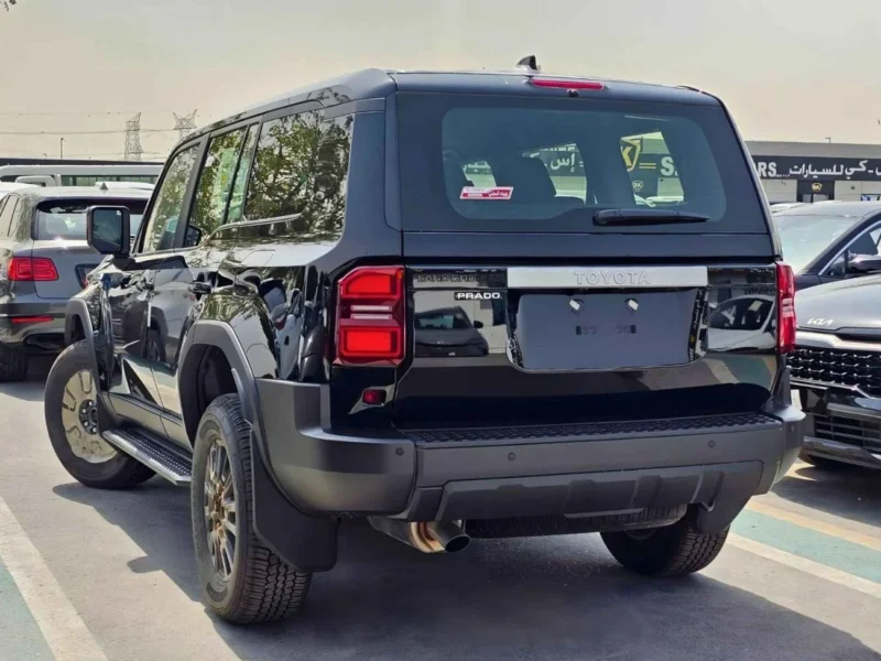2026 Toyota Prado ALL ROUNDER MID OPTION 2.4 Litres V4 PETROL Engine Black SUV GCC