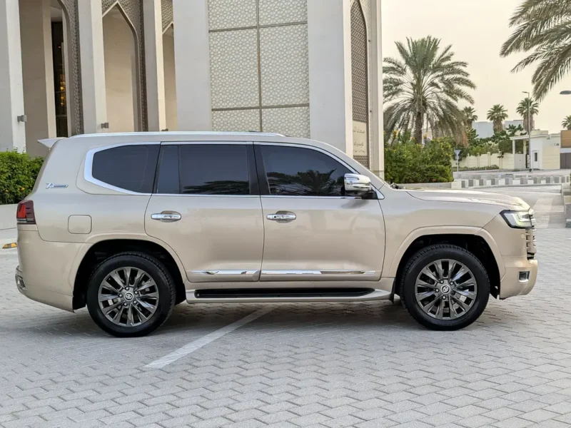 2011 Toyota Land Cruiser GXR Facelifted To 2025 8 Cylinders Petrol Engine Gold Beige SUV GCC