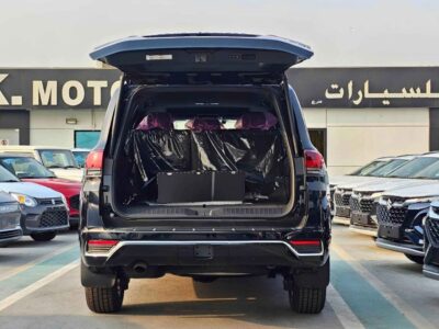 2026 Toyota Land Cruiser VXR 3.5-liter V6 Twin-Turbo Petrol Engine Black SUV Automatic