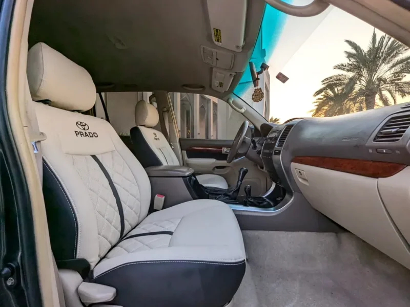 2004 Toyota Prado GX 2.7 Litres V4 Petrol Engine Grey Beige SUV GCC Specs