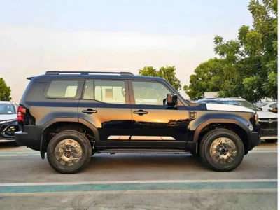 2026 Toyota Prado TURBO 2.4 Litres V4 PETROL Engine Black Brown SUV GCC Specs