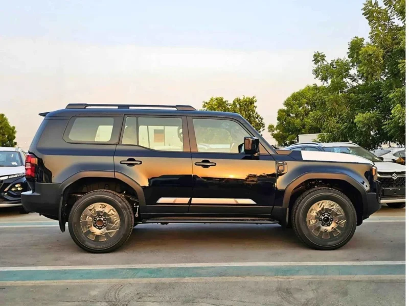 2026 Toyota Prado TURBO 2.4 Litres V4 PETROL Engine Black Brown SUV GCC Specs
