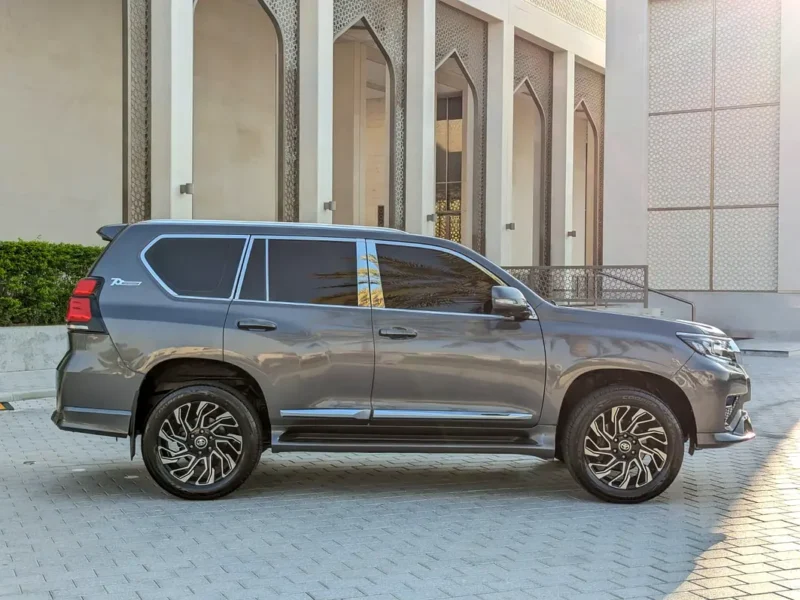 2014 TOYOTA PRADO FACELIFTED 2023 2.7 Litres V4 Petrol Engine Grey Brown SUV GCC Specs