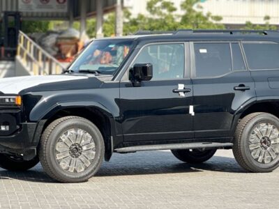 2026 Toyota Prado LUXURY 2.4 Litres V4 PETROL Engine Black SUV GCC Full Option