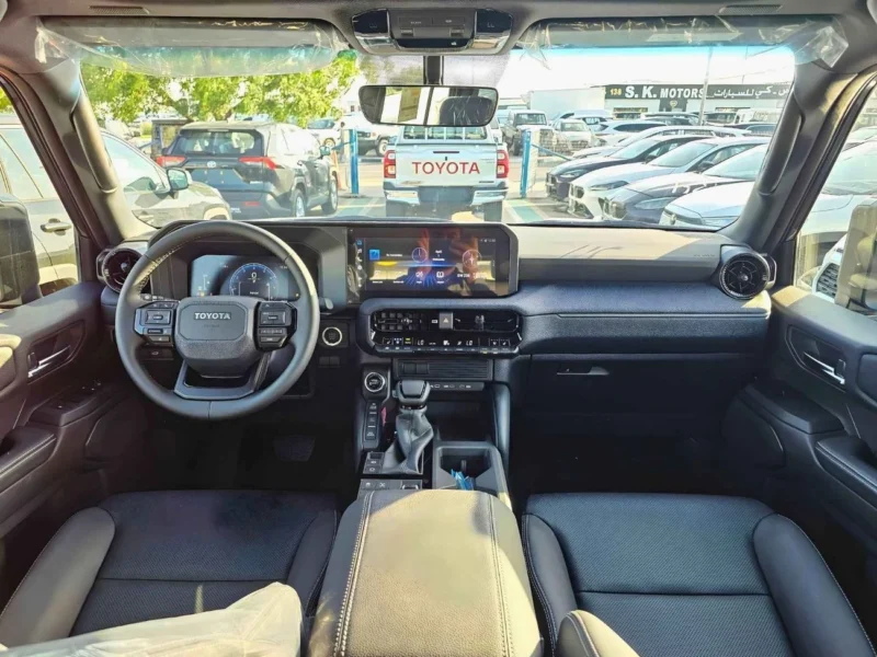 2026 Toyota Prado ALL ROUNDER MID OPTION 2.4 Litres V4 PETROL Engine Grey Black SUV GCC