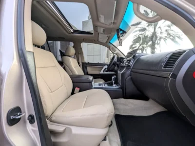 2011 Toyota Land Cruiser GXR Facelifted To 2025 8 Cylinders Petrol Engine Gold Beige SUV GCC