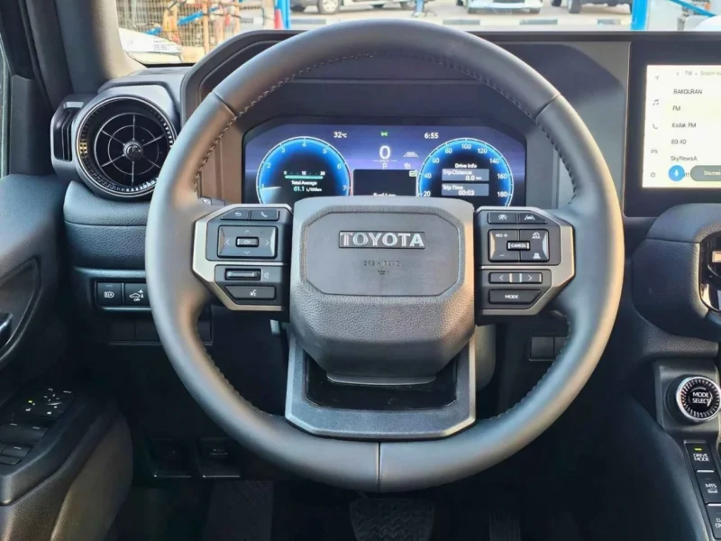 2026 Toyota Prado TURBO 2.4 Litres V4 PETROL Engine Black Brown SUV GCC Specs