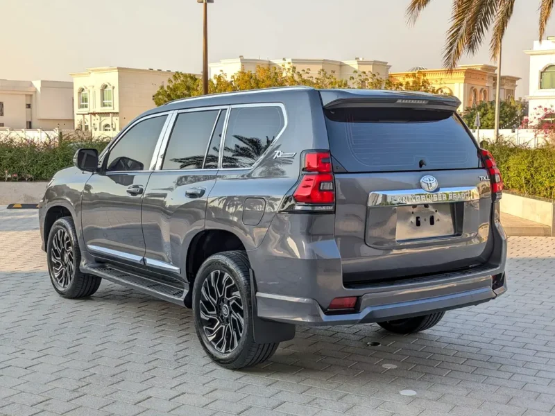 2014 TOYOTA PRADO FACELIFTED 2023 2.7 Litres V4 Petrol Engine Grey Brown SUV GCC Specs