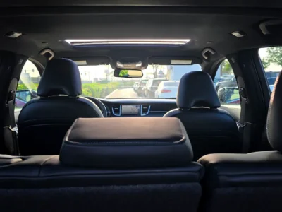 2023 Infiniti QX55 Essential 2.0L Turbocharged 4 Cylinders Petrol Engine Red Beige SUV GCC