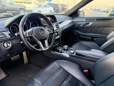 2014 Mercedes-Benz E63 AMG 5.5-liter twin-turbo V8 Engine Grey Sedan Automatic