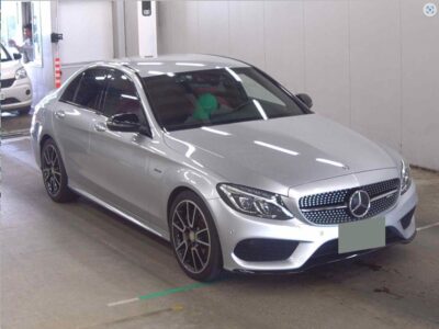 2016 Mercedes-Benz C43 AMG 3.0-liter twin-turbo V6 Petrol Engine Silver Red SUV Automatic