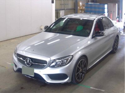 2016 Mercedes-Benz C43 AMG 3.0-liter twin-turbo V6 Petrol Engine Silver Red SUV Automatic