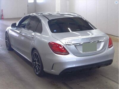 2016 Mercedes-Benz C43 AMG 3.0-liter twin-turbo V6 Petrol Engine Silver Red SUV Automatic
